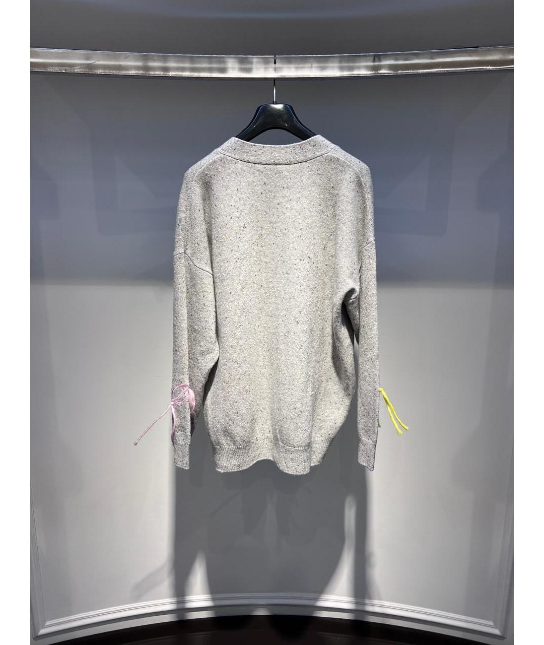 St. Barth Серый шерстяной кардиган, фото 3