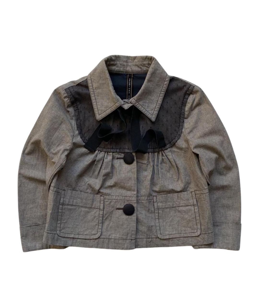 SPORTMAX Мульти хлопковый жакет/пиджак, фото 1