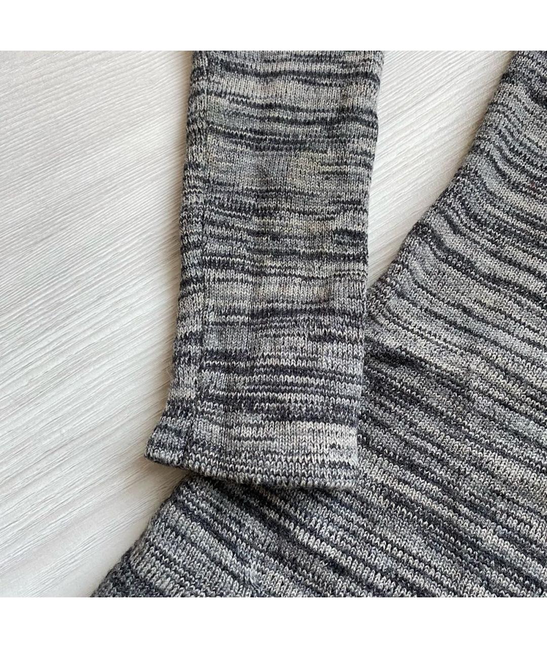 ISABEL MARANT ETOILE Серый шерстяной джемпер / свитер, фото 6