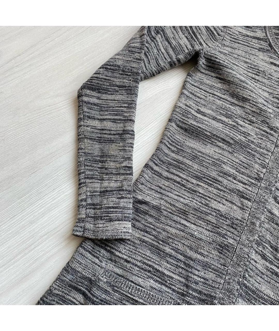 ISABEL MARANT ETOILE Серый шерстяной джемпер / свитер, фото 7