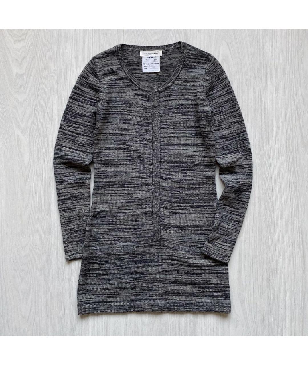 ISABEL MARANT ETOILE Серый шерстяной джемпер / свитер, фото 8