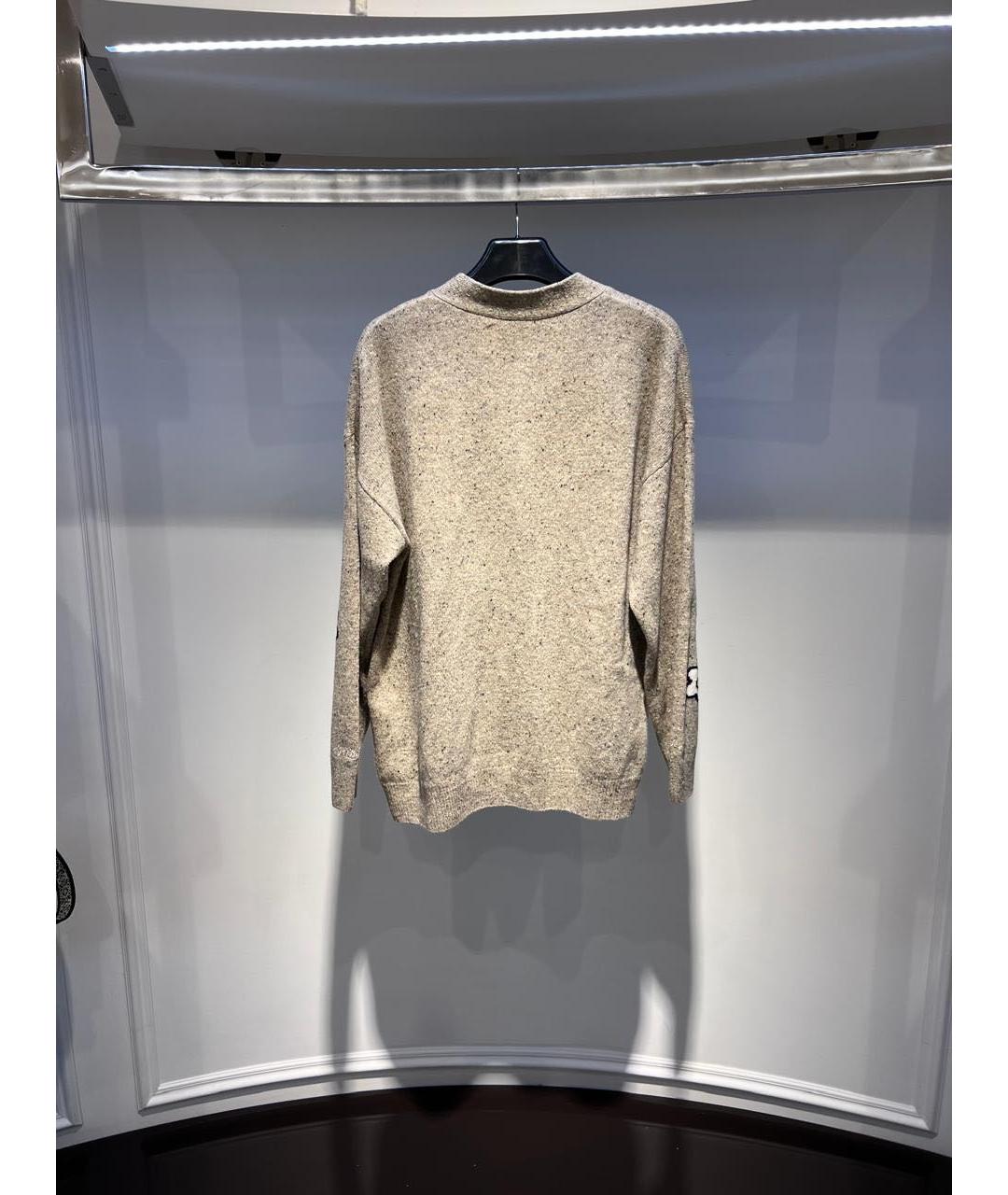 St. Barth Бежевый шерстяной кардиган, фото 3