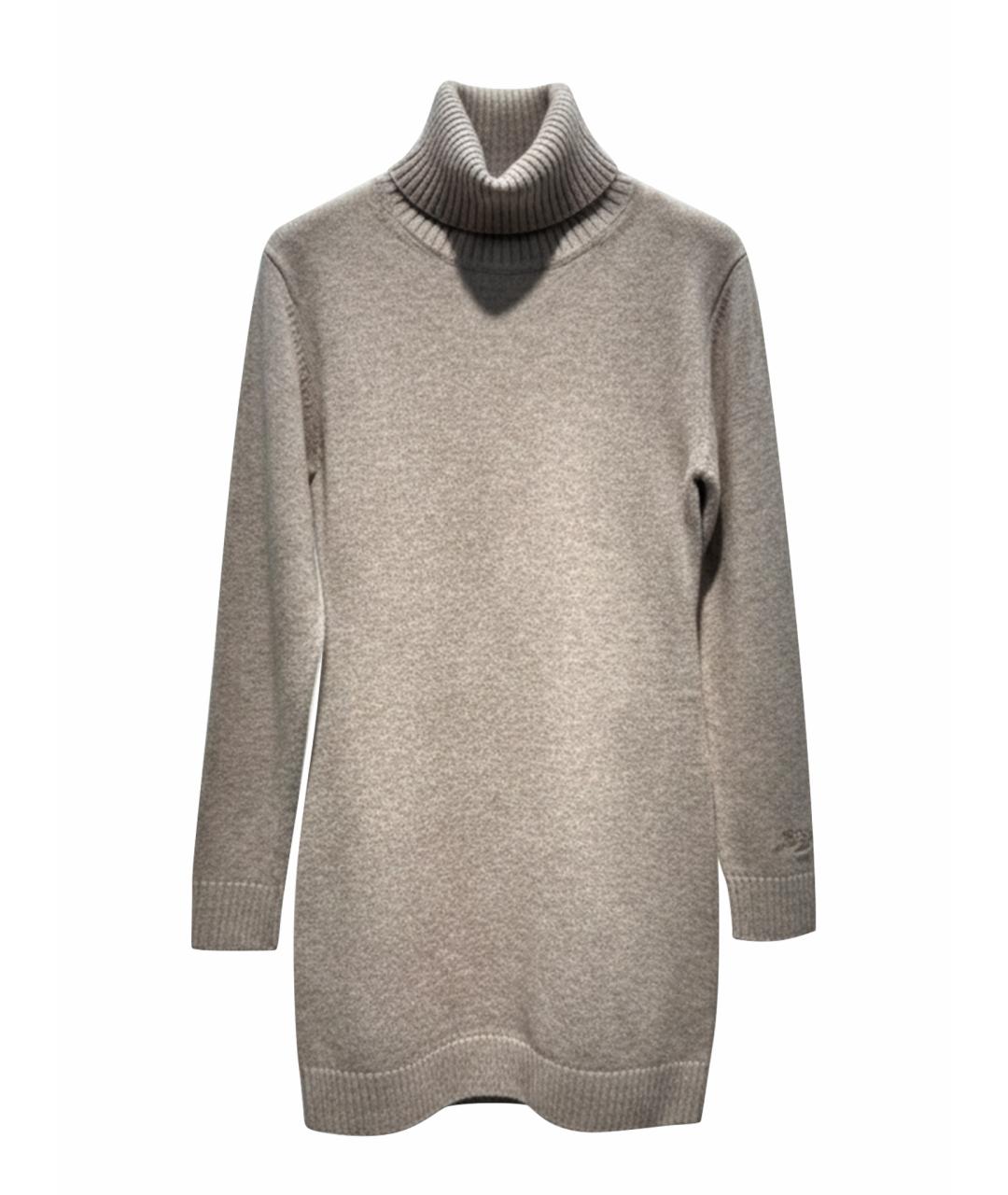 MC2 SAINT BARTH Бежевое повседневное платье, фото 1