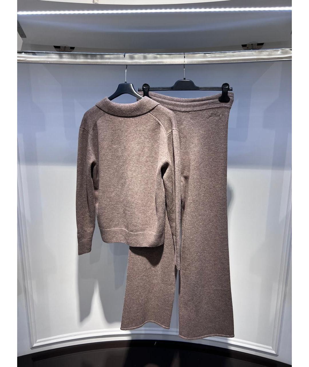 St. Barth Коричневый костюм с брюками, фото 2