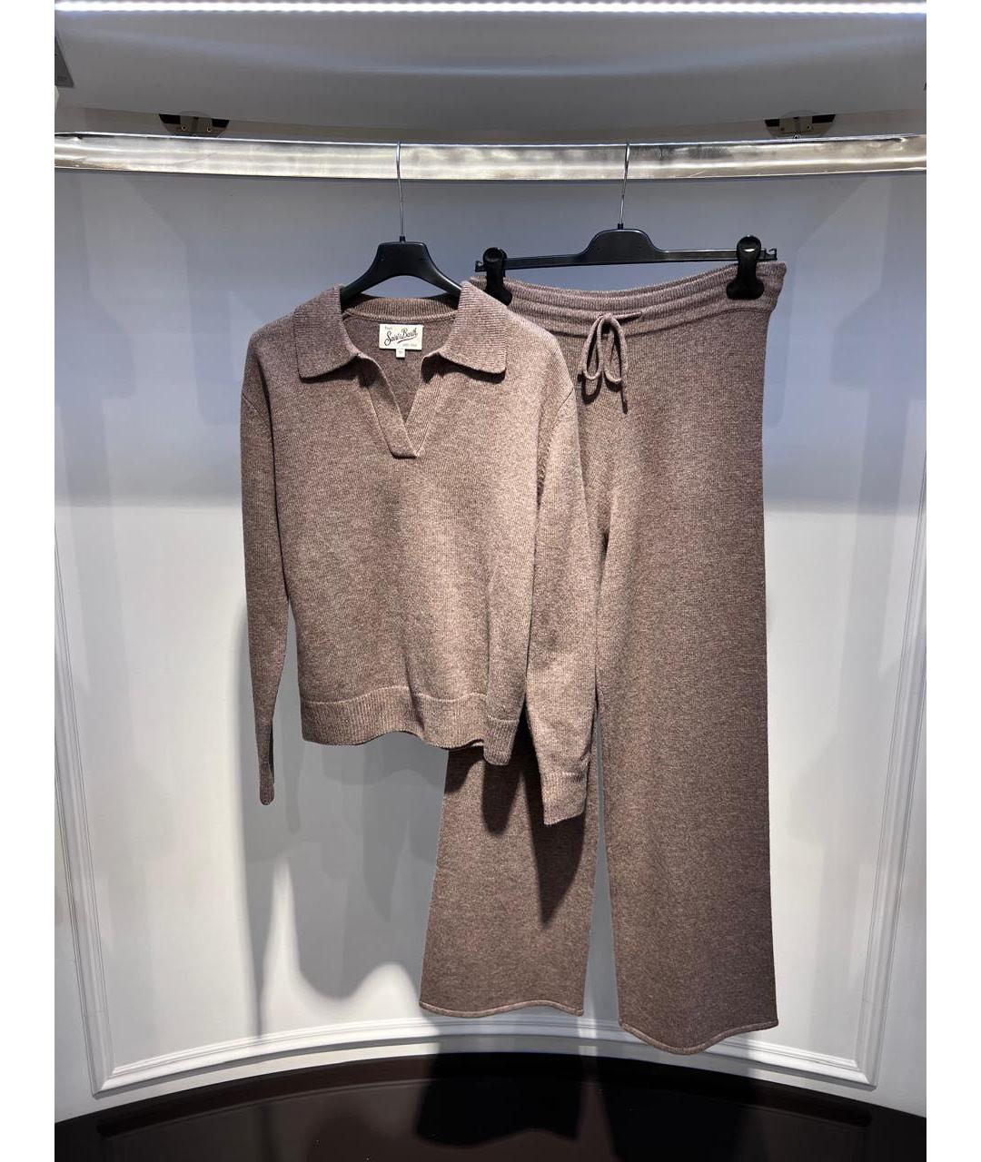 St. Barth Коричневый костюм с брюками, фото 3