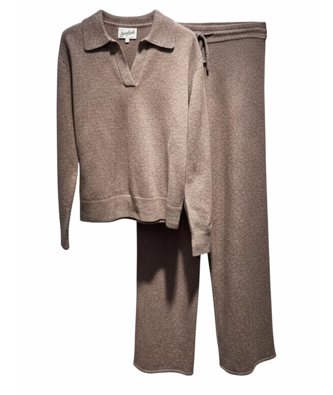 St. Barth Коричневый костюм с брюками, фото 1