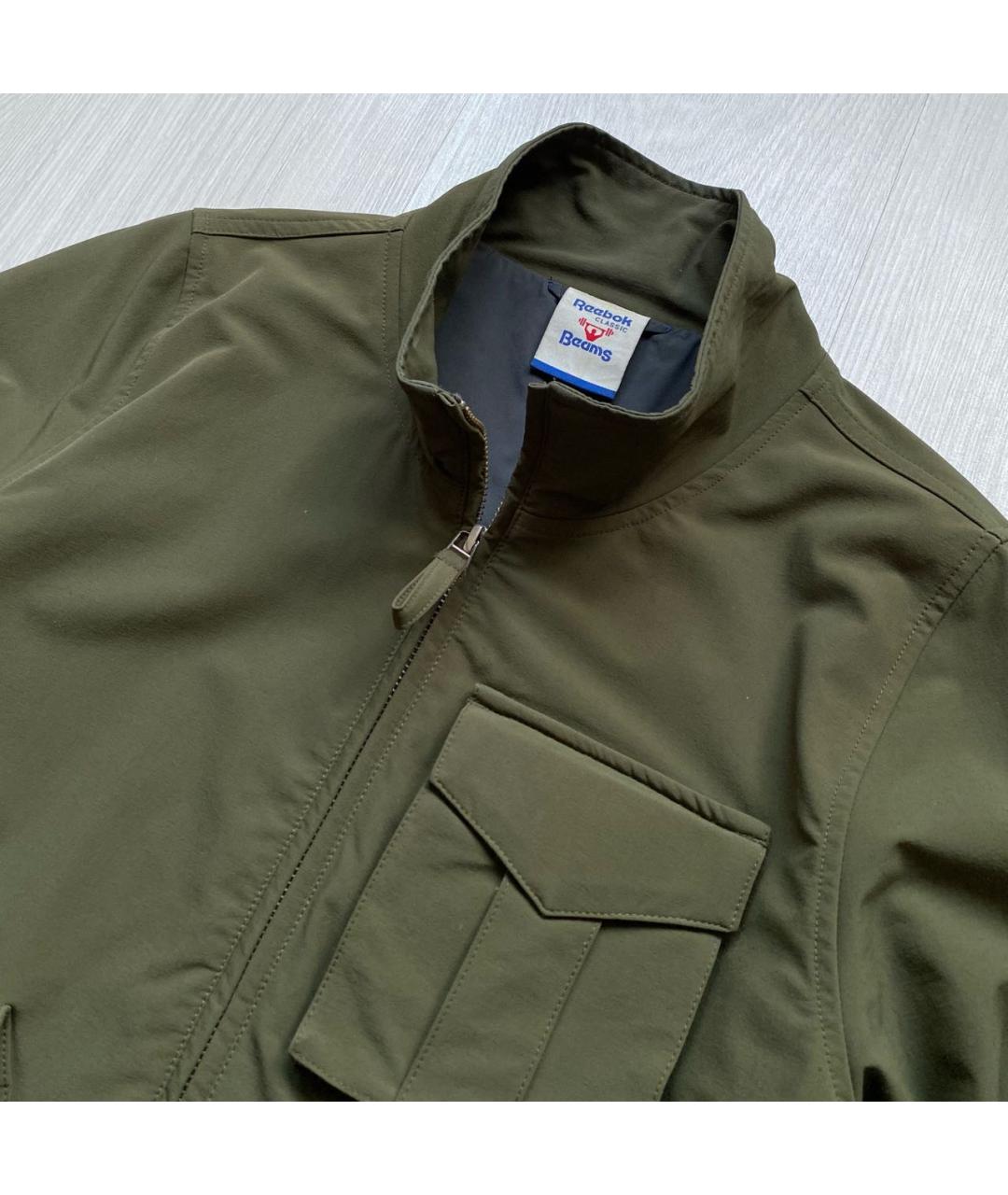 REEBOK Хаки куртка, фото 2