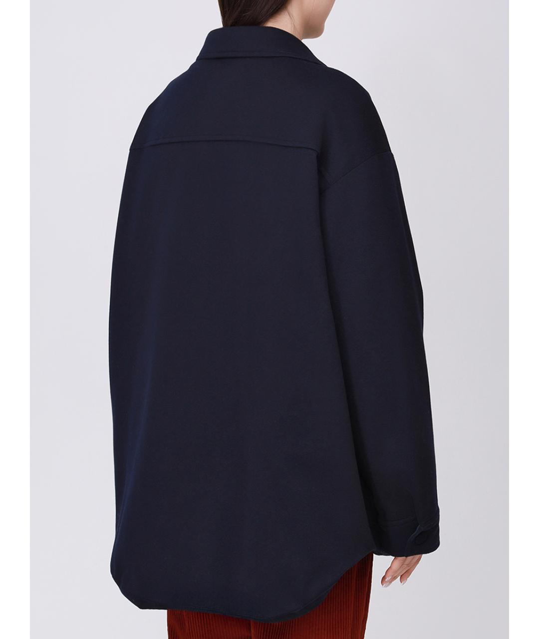 PAUL & SHARK Темно-синяя кашемировая куртка, фото 3