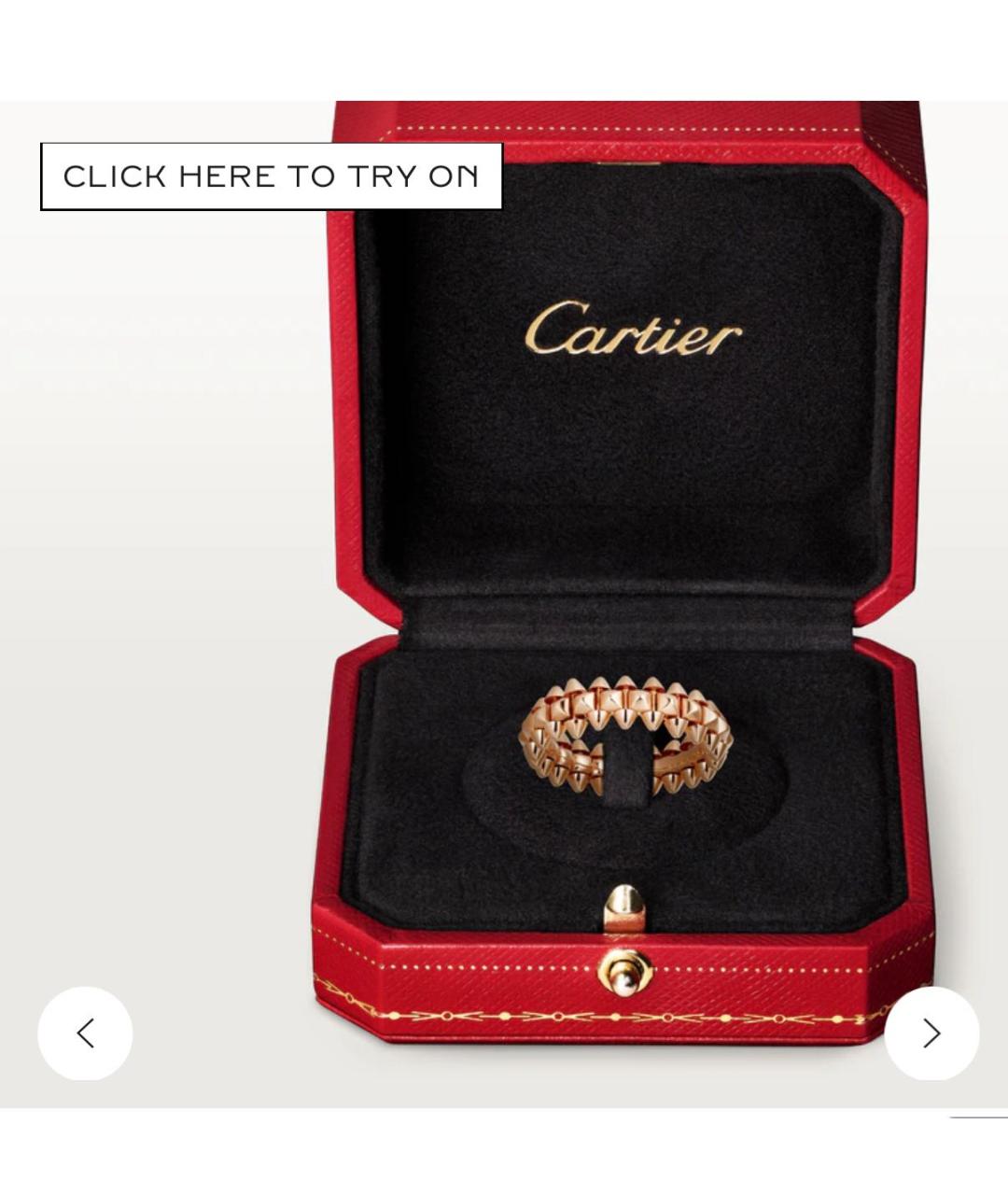 CARTIER Кольцо из розового золота, фото 4