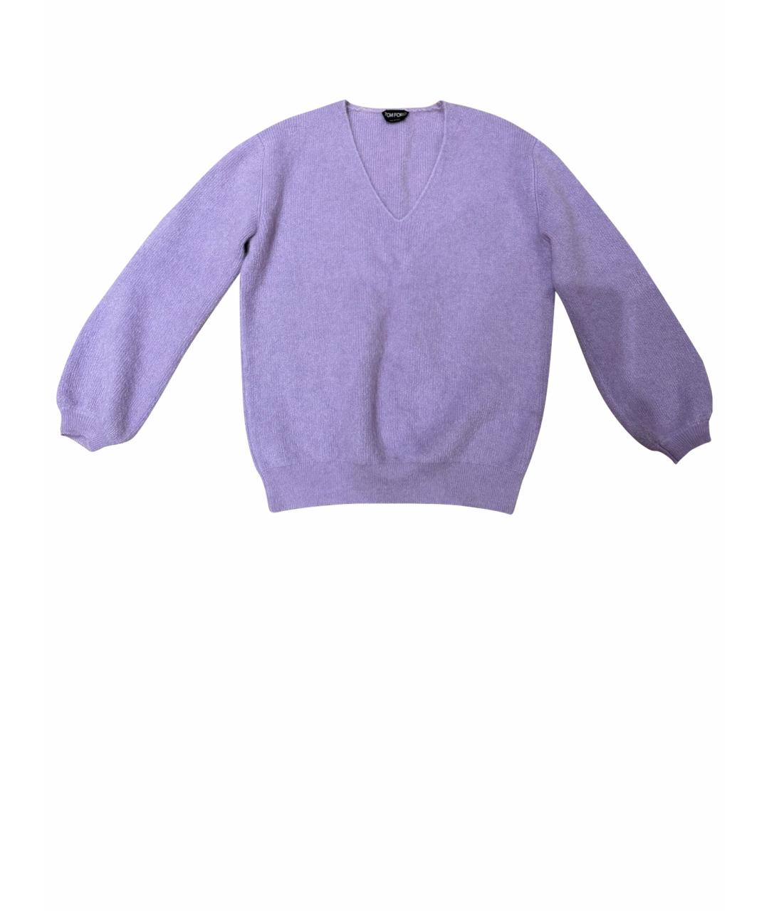 TOM FORD Фиолетовый джемпер / свитер, фото 1