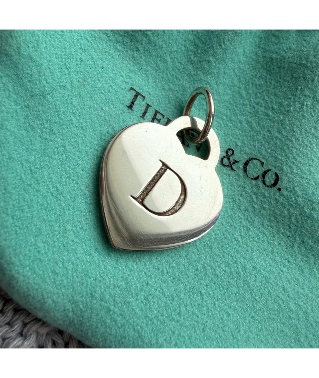 TIFFANY&CO Серебрянный серебряный кулон, фото 4