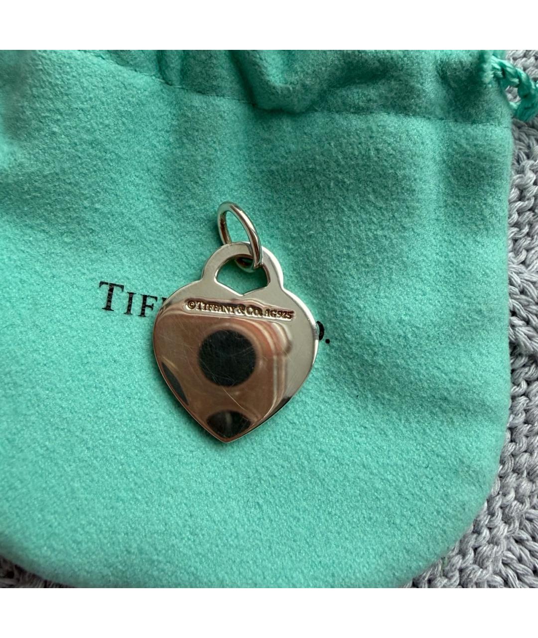 TIFFANY&CO Серебрянный серебряный кулон, фото 5