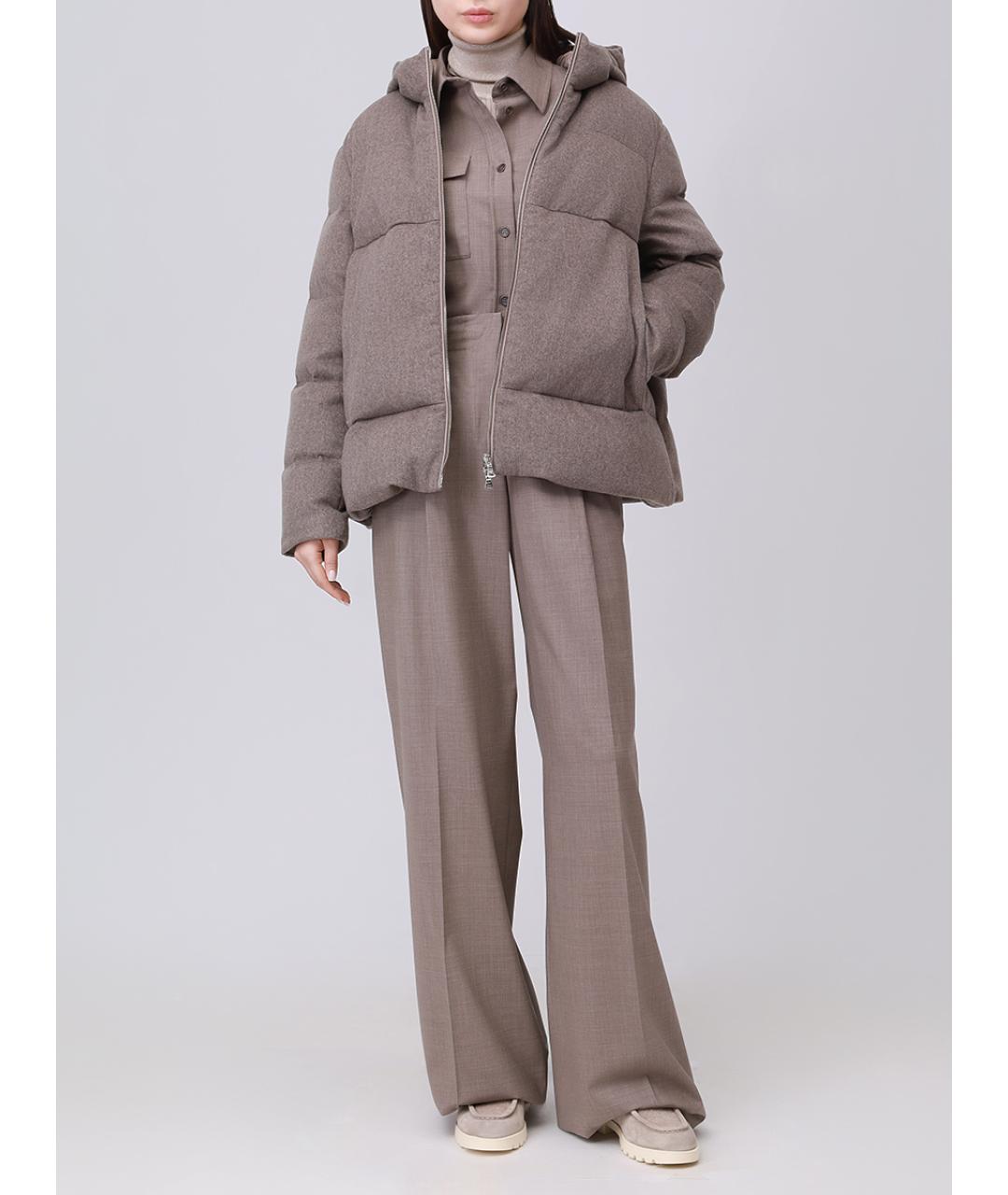 PAUL & SHARK Бежевый пуховик, фото 2