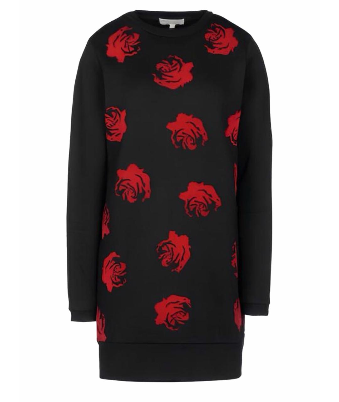 OPENING CEREMONY Черное хлопковое повседневное платье, фото 8