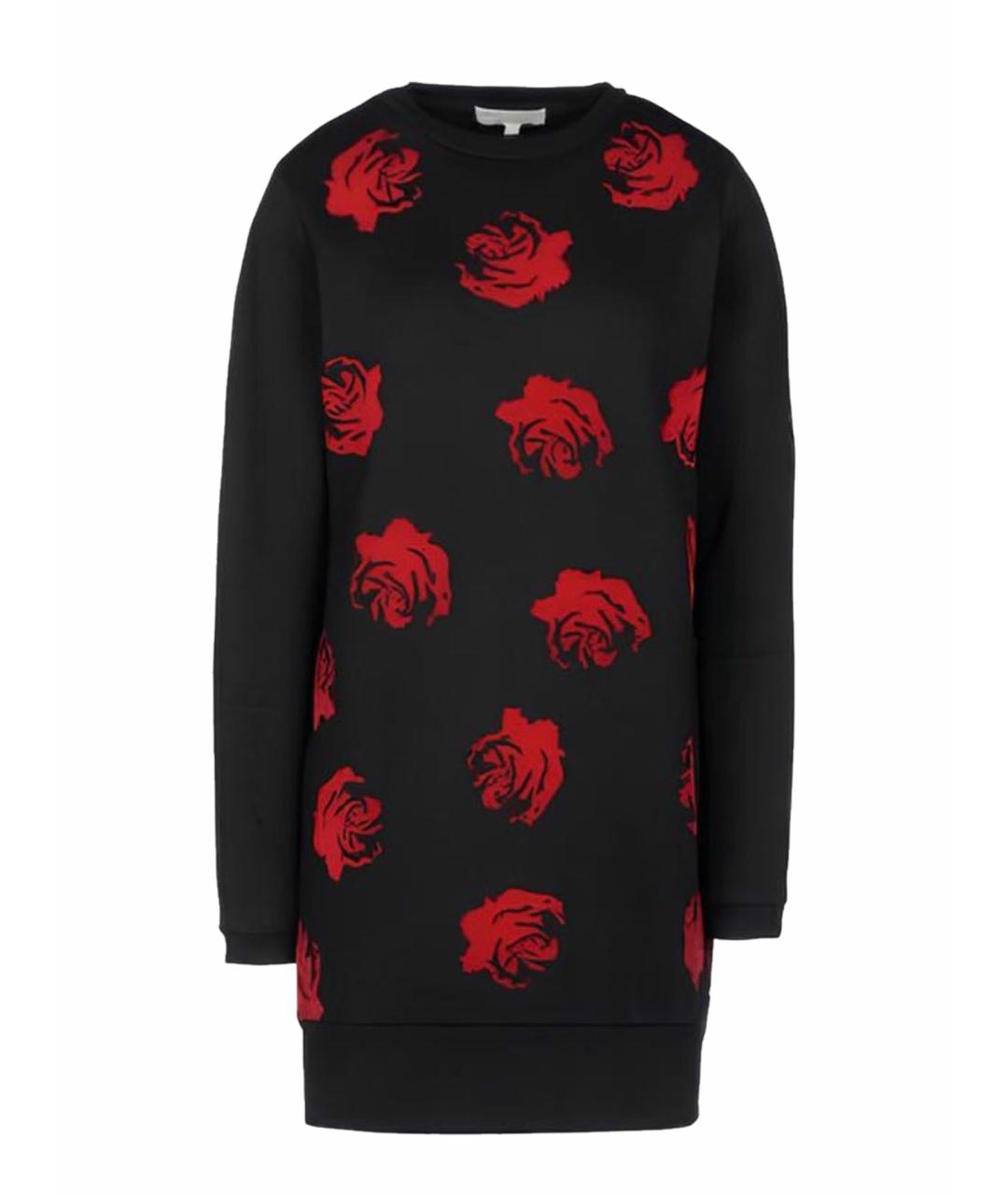 OPENING CEREMONY Черное хлопковое повседневное платье, фото 1