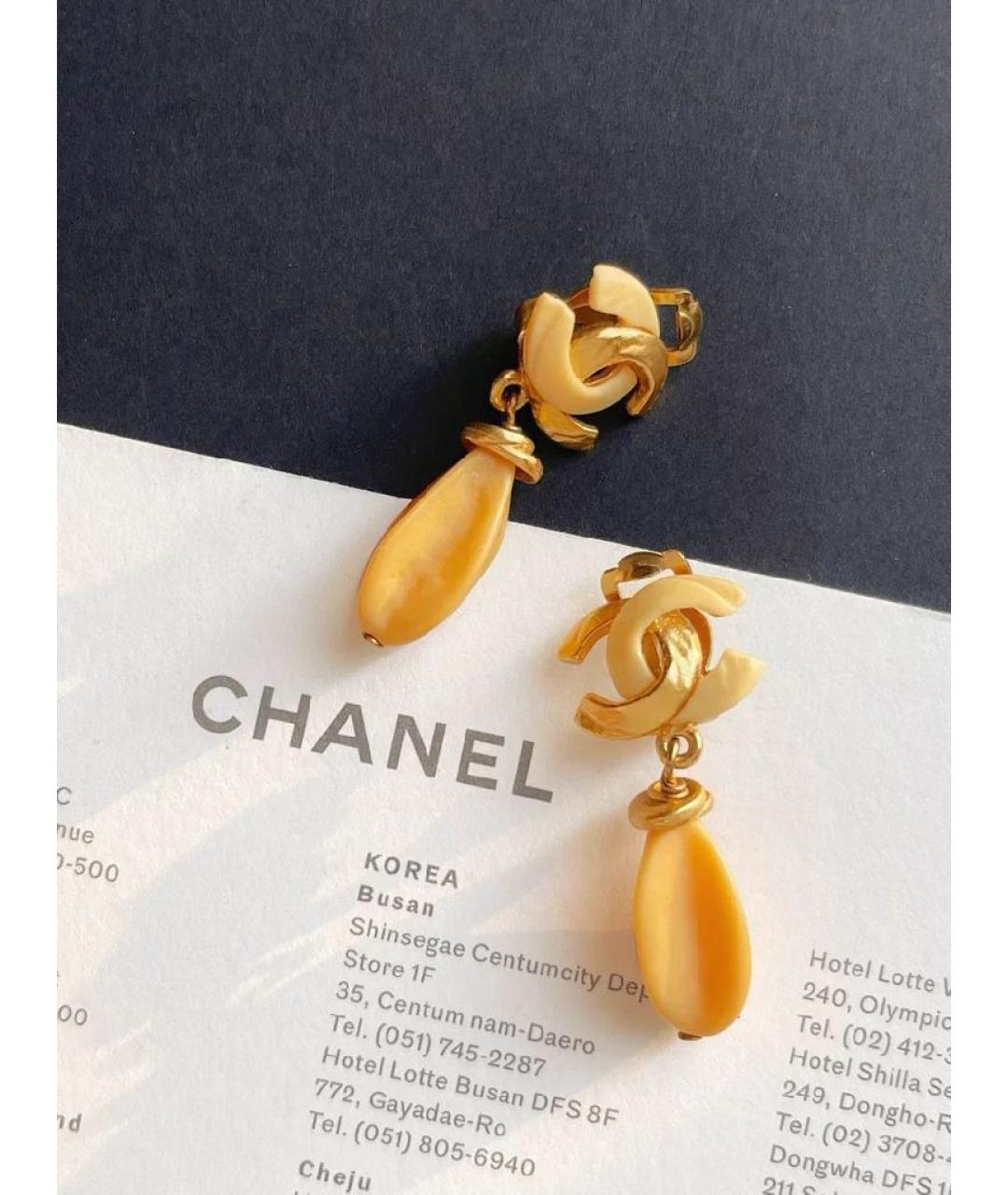 CHANEL Клипсы, фото 2