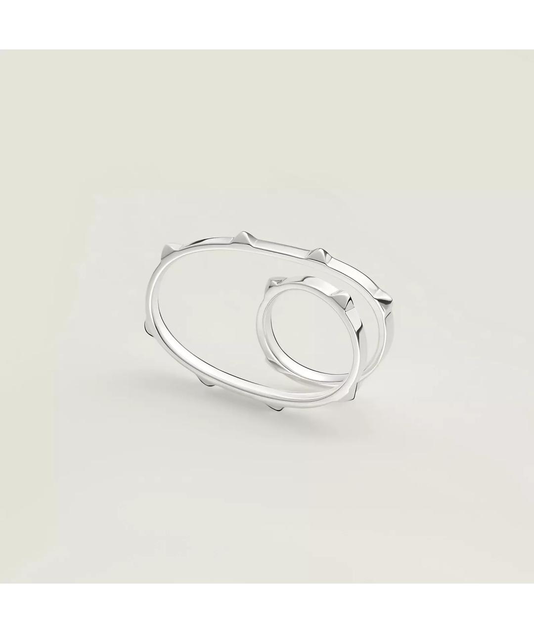 HERMES Серебряное серебряное кольцо, фото 2