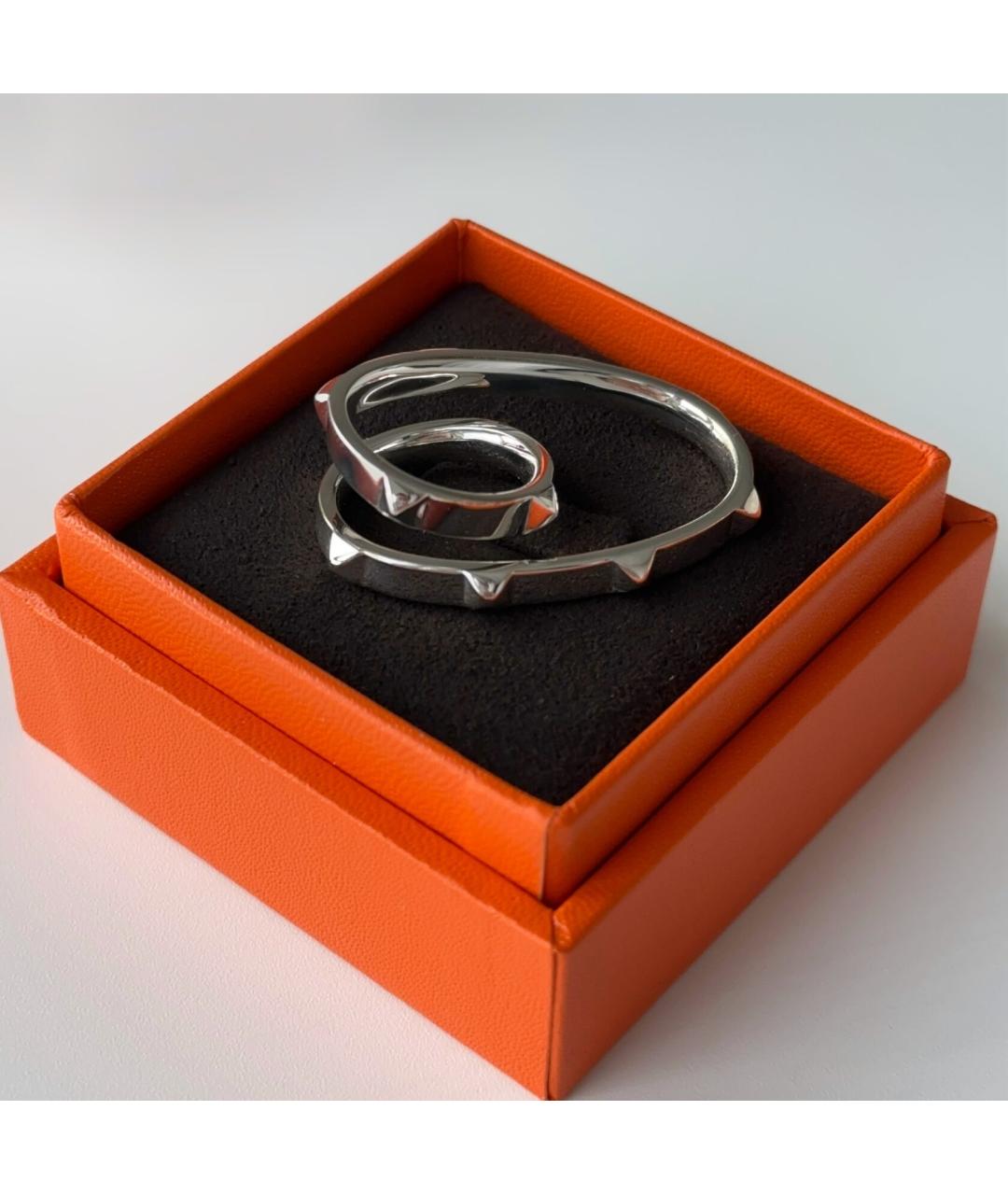 HERMES Серебряное серебряное кольцо, фото 5