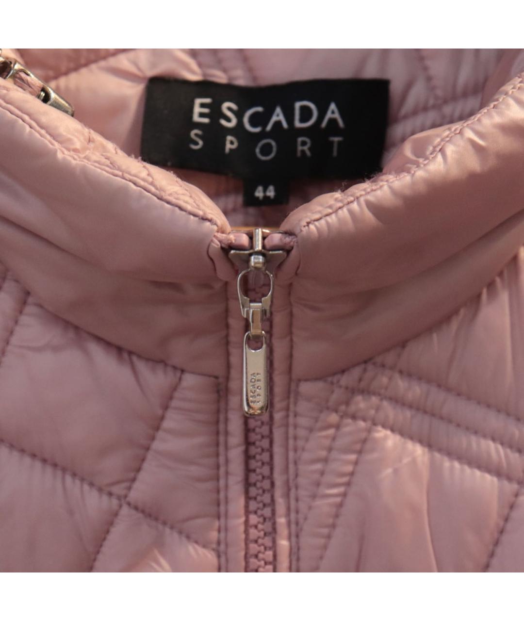 ESCADA Розовый полиамидовый жилет, фото 4
