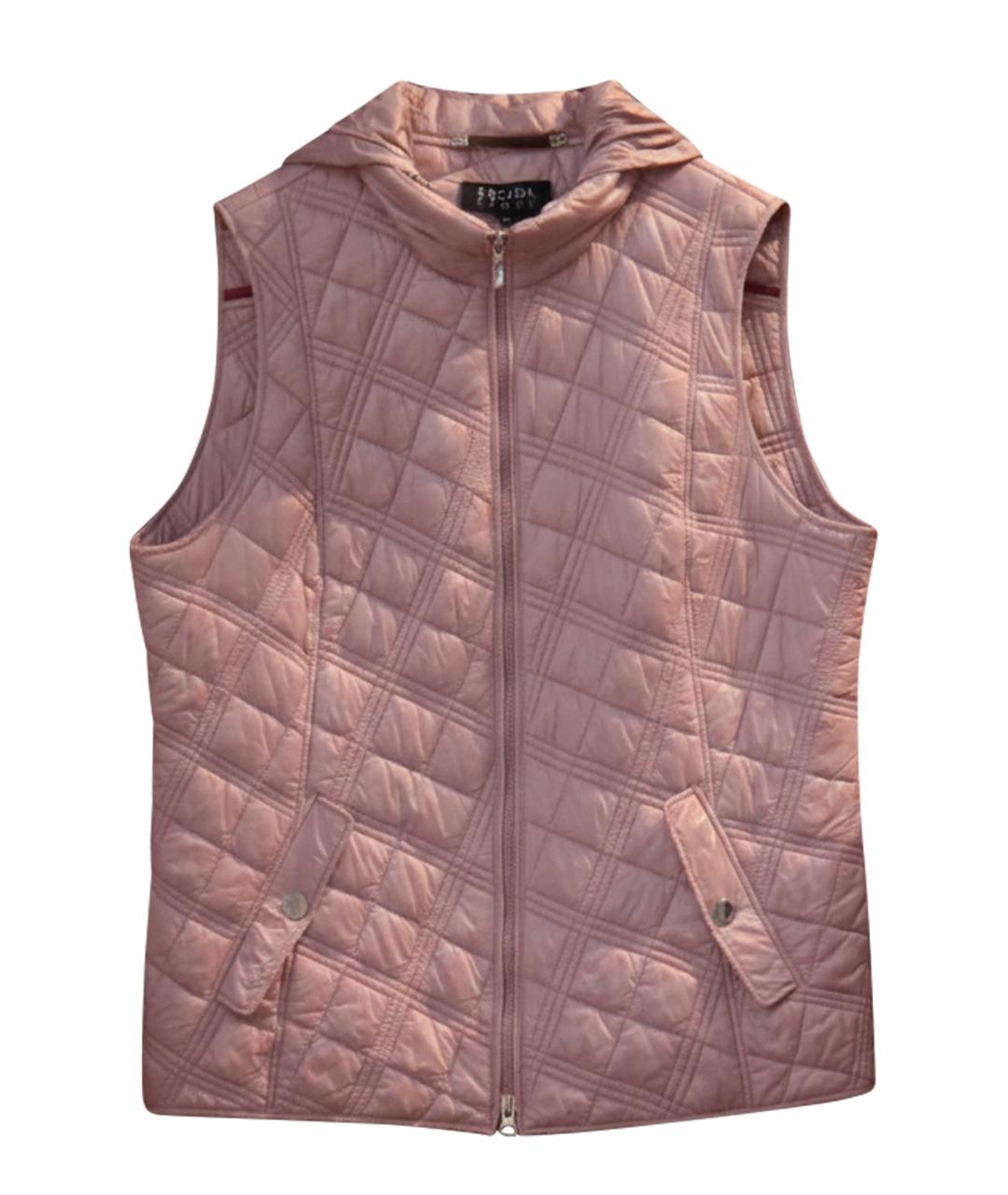 ESCADA Розовый полиамидовый жилет, фото 1