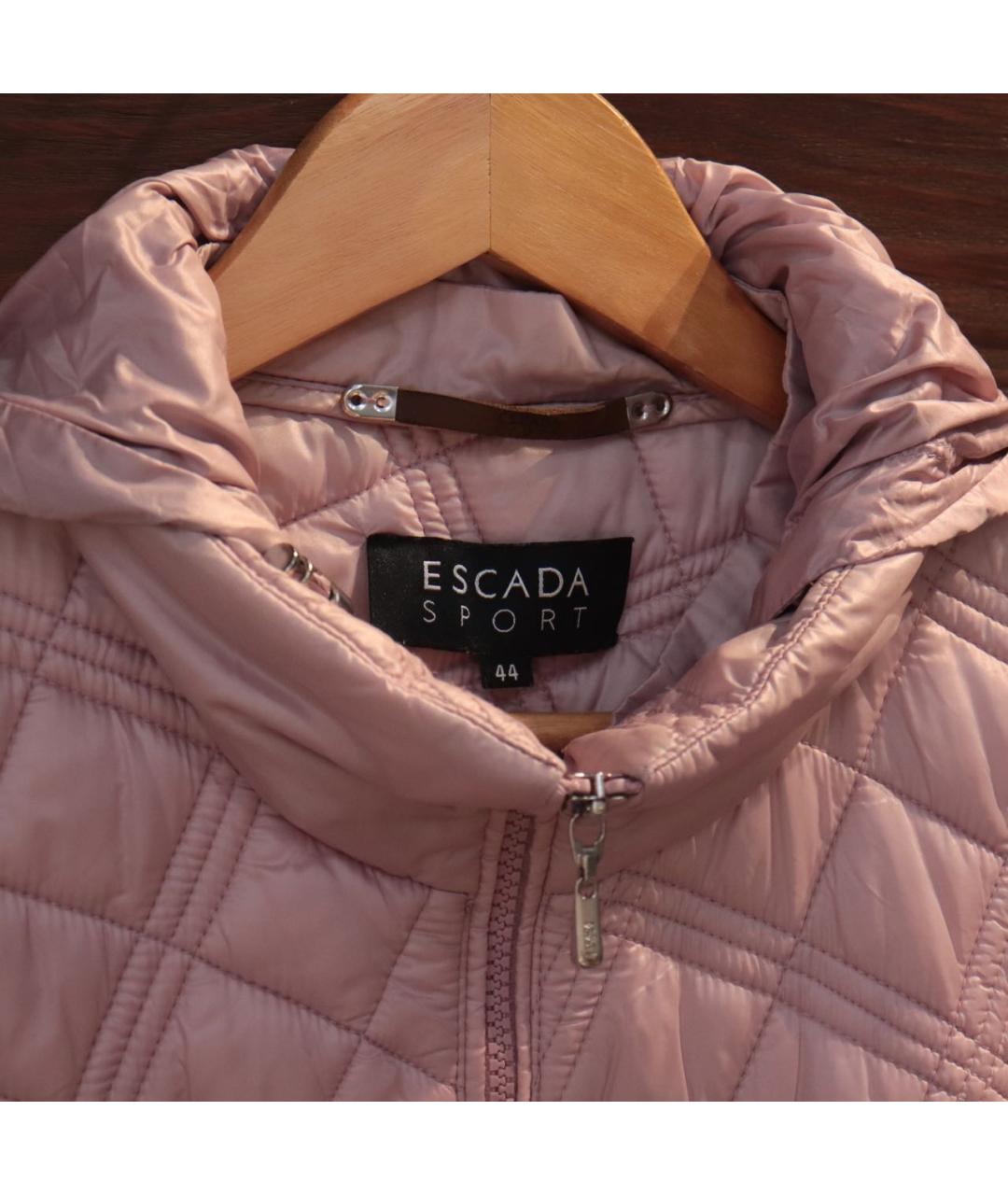 ESCADA Розовый полиамидовый жилет, фото 5