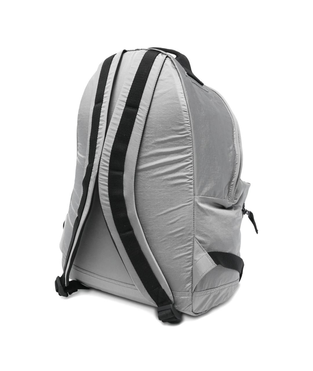 STONE ISLAND Серый тканевый рюкзак, фото 3