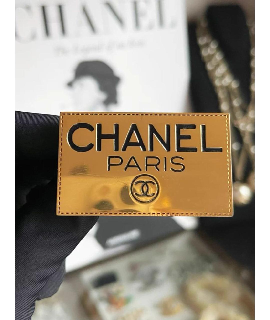 CHANEL Золотая булавка / брошь, фото 5