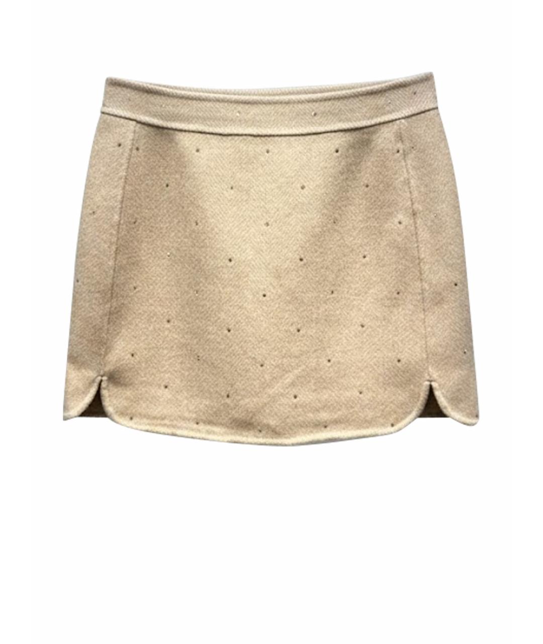 St. Barth Бежевая юбка мини, фото 1