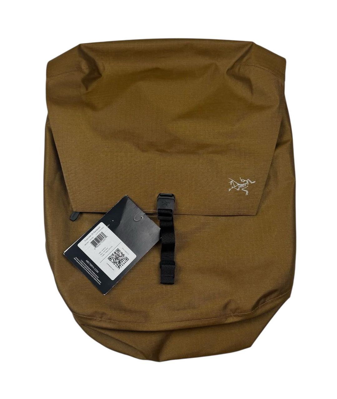 ARCTERYX Горчичный тканевый рюкзак, фото 1