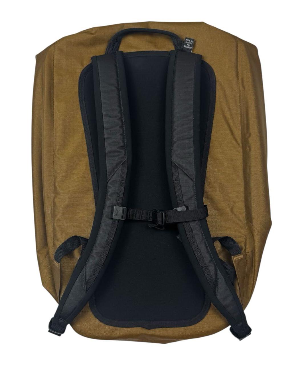 ARCTERYX Горчичный тканевый рюкзак, фото 3