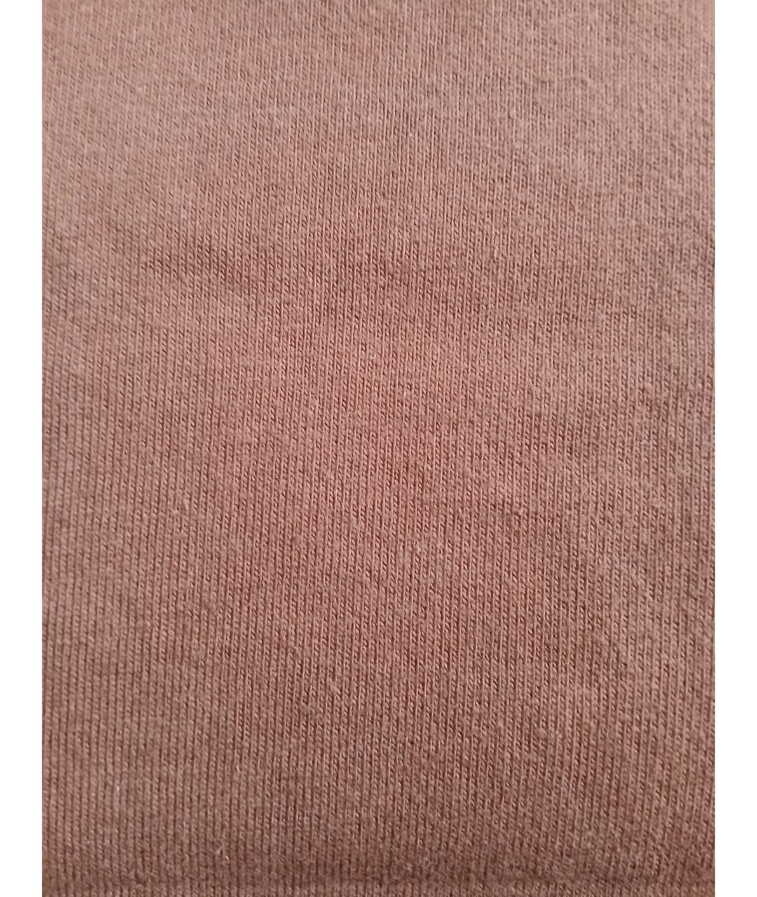 CACTUS JACK BY TRAVIS SCOTT Коричневая хлопковая футболка, фото 4