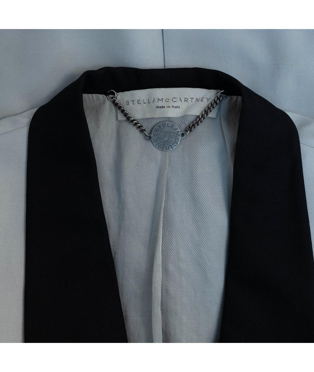 STELLA MCCARTNEY Серый шелковый жакет/пиджак, фото 3