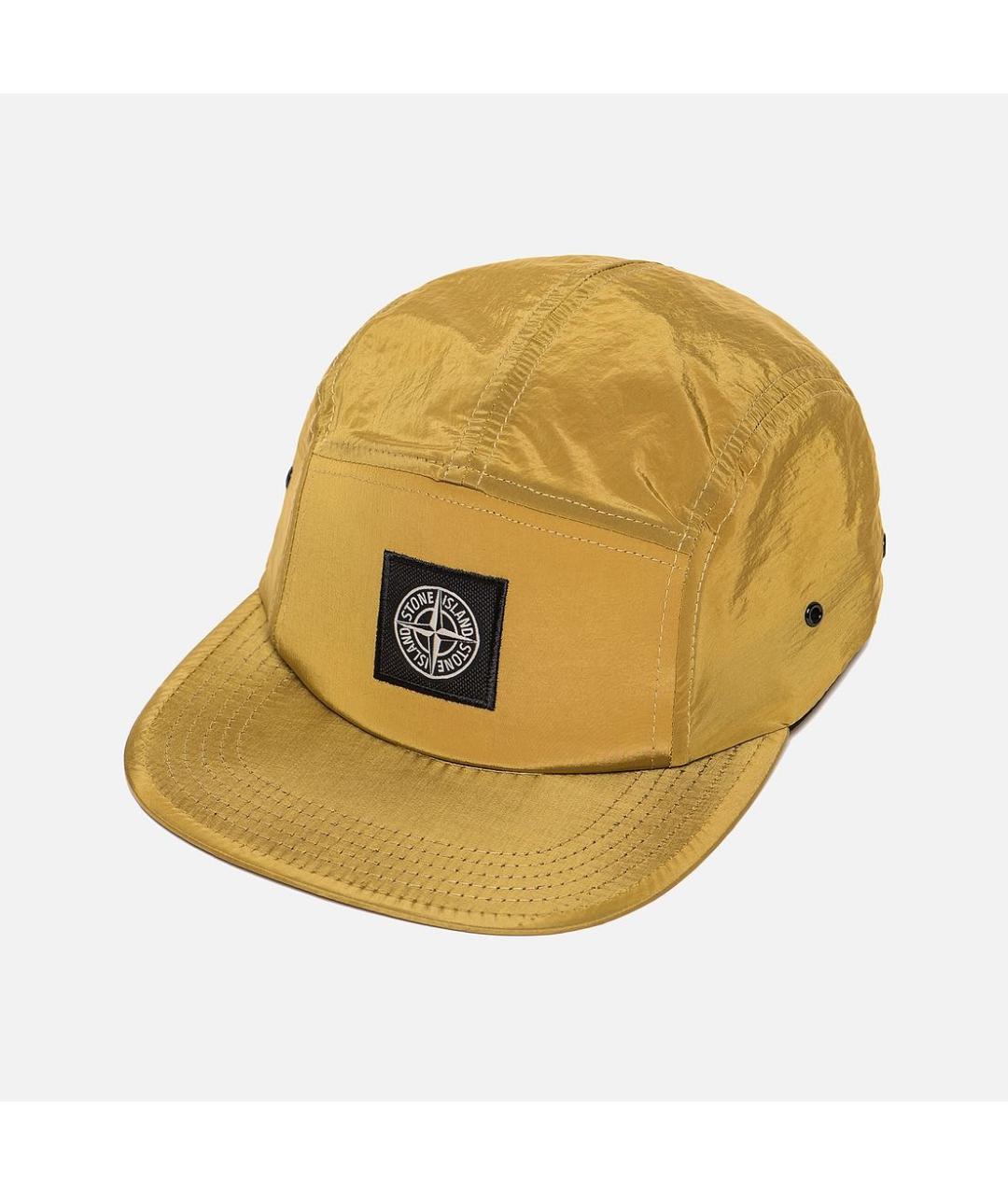 STONE ISLAND Горчичная кепка/бейсболка, фото 3