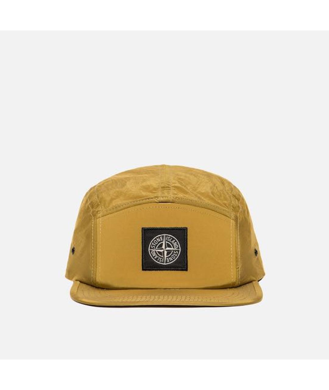 STONE ISLAND Горчичная кепка/бейсболка, фото 6