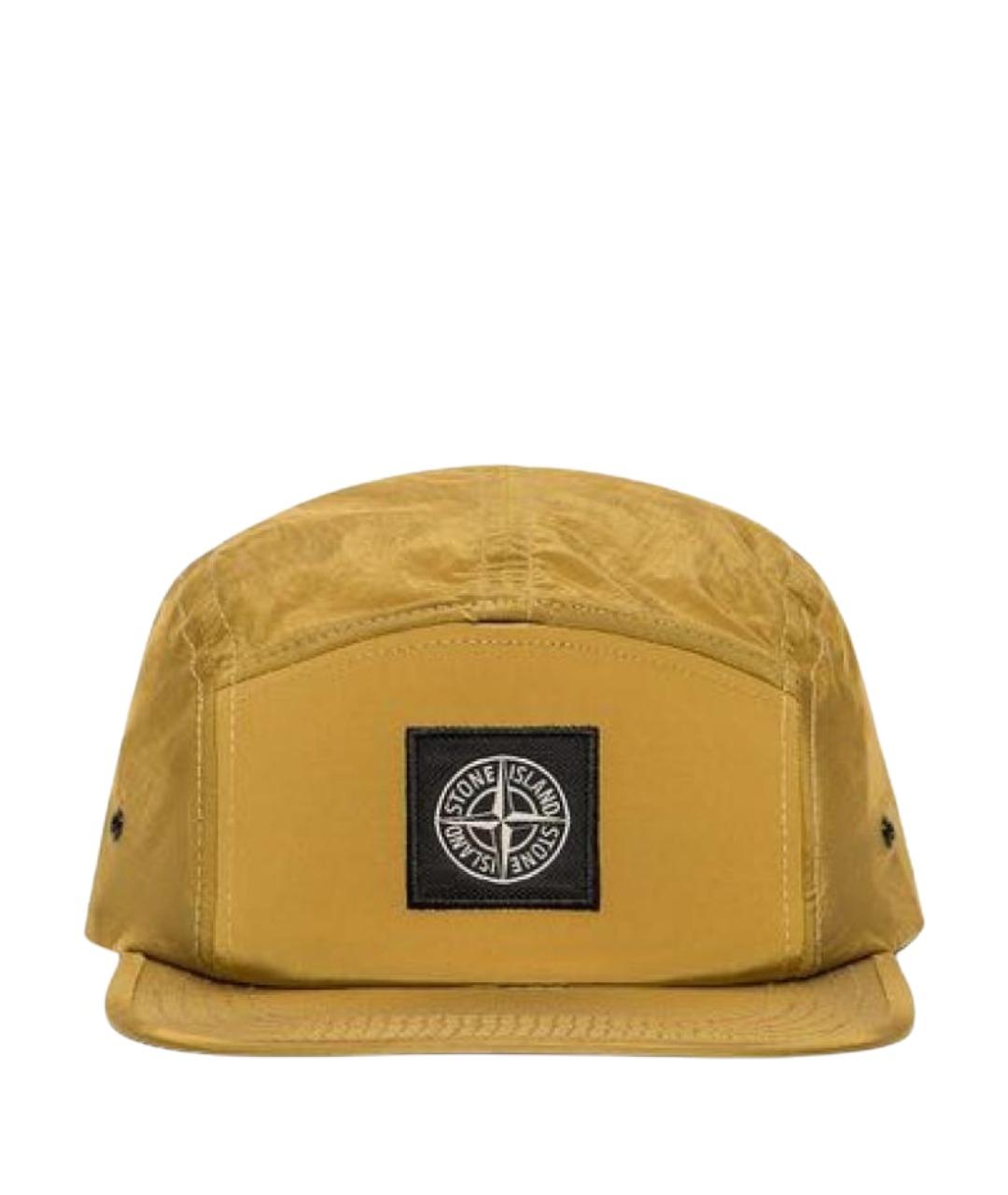 STONE ISLAND Горчичная кепка/бейсболка, фото 1