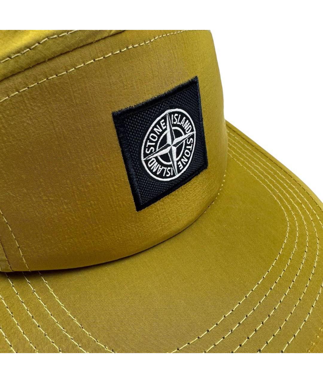STONE ISLAND Горчичная кепка/бейсболка, фото 4
