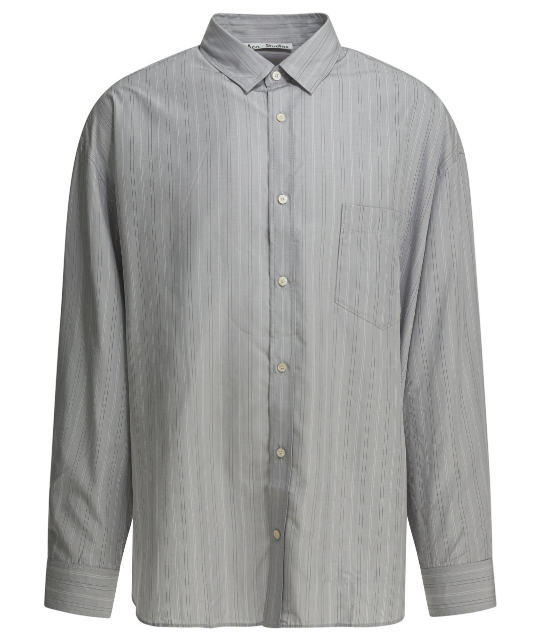 ACNE STUDIOS Серая кэжуал рубашка, фото 1