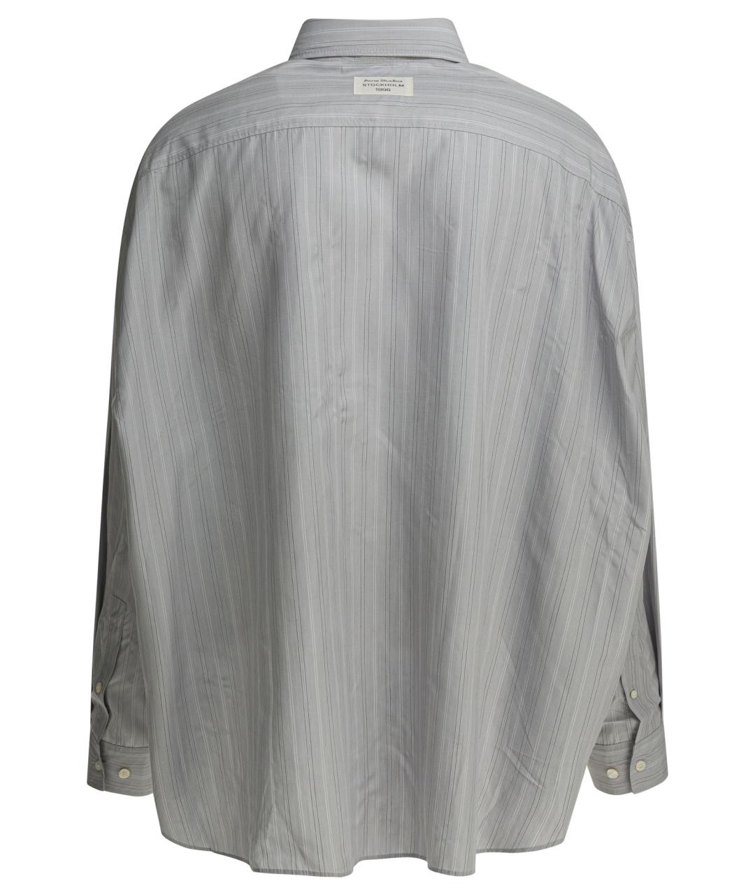 ACNE STUDIOS Серая кэжуал рубашка, фото 2