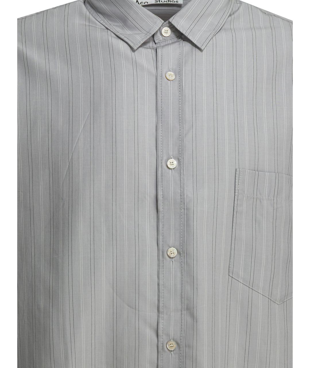 ACNE STUDIOS Серая кэжуал рубашка, фото 3