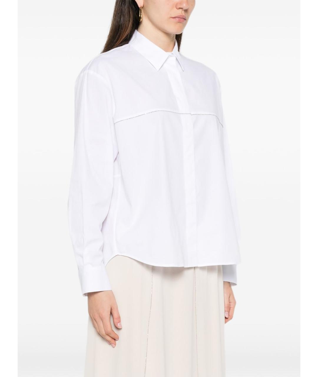 PESERICO Белая рубашка, фото 5