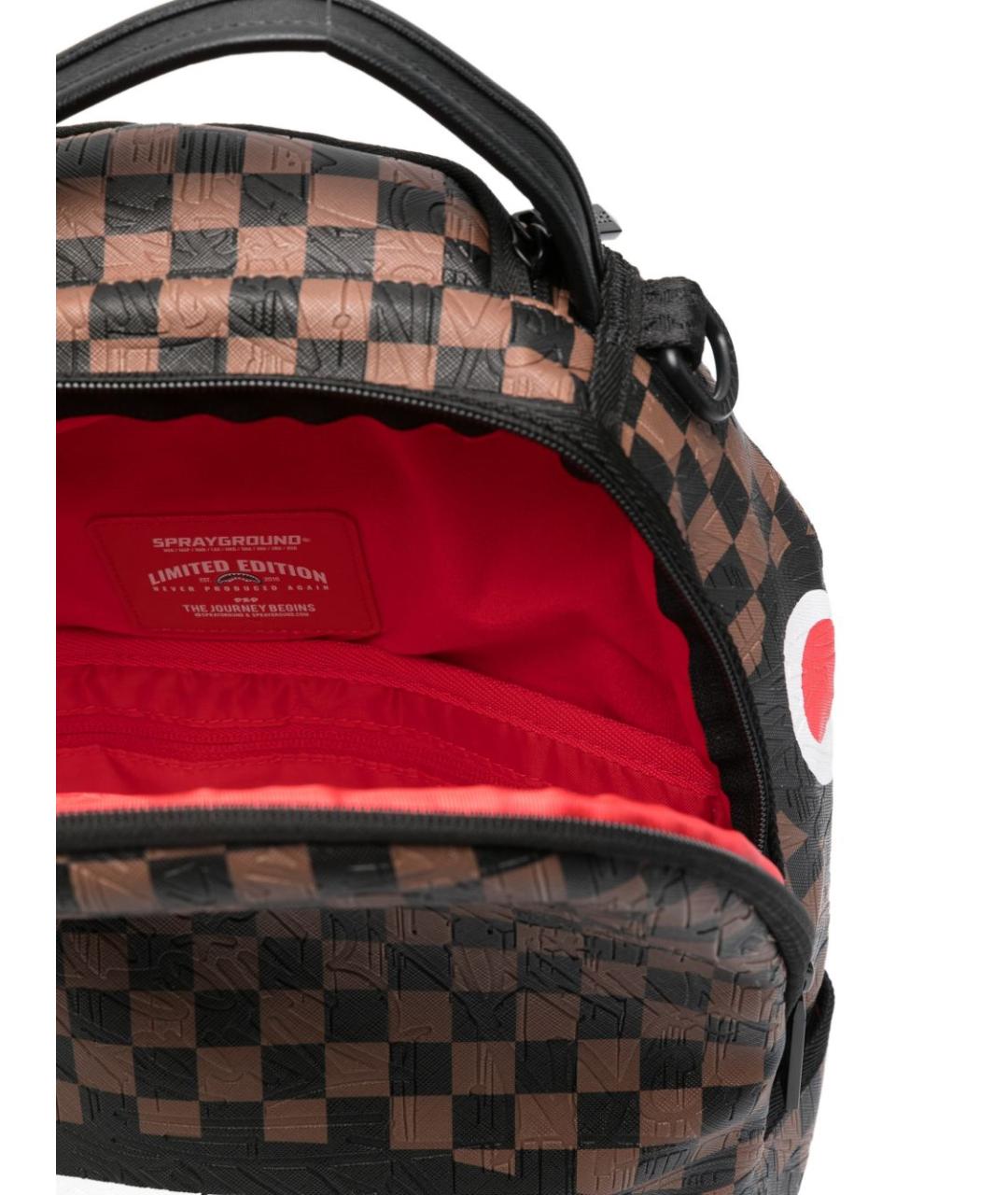 SPRAYGROUND Коричневый рюкзак, фото 3