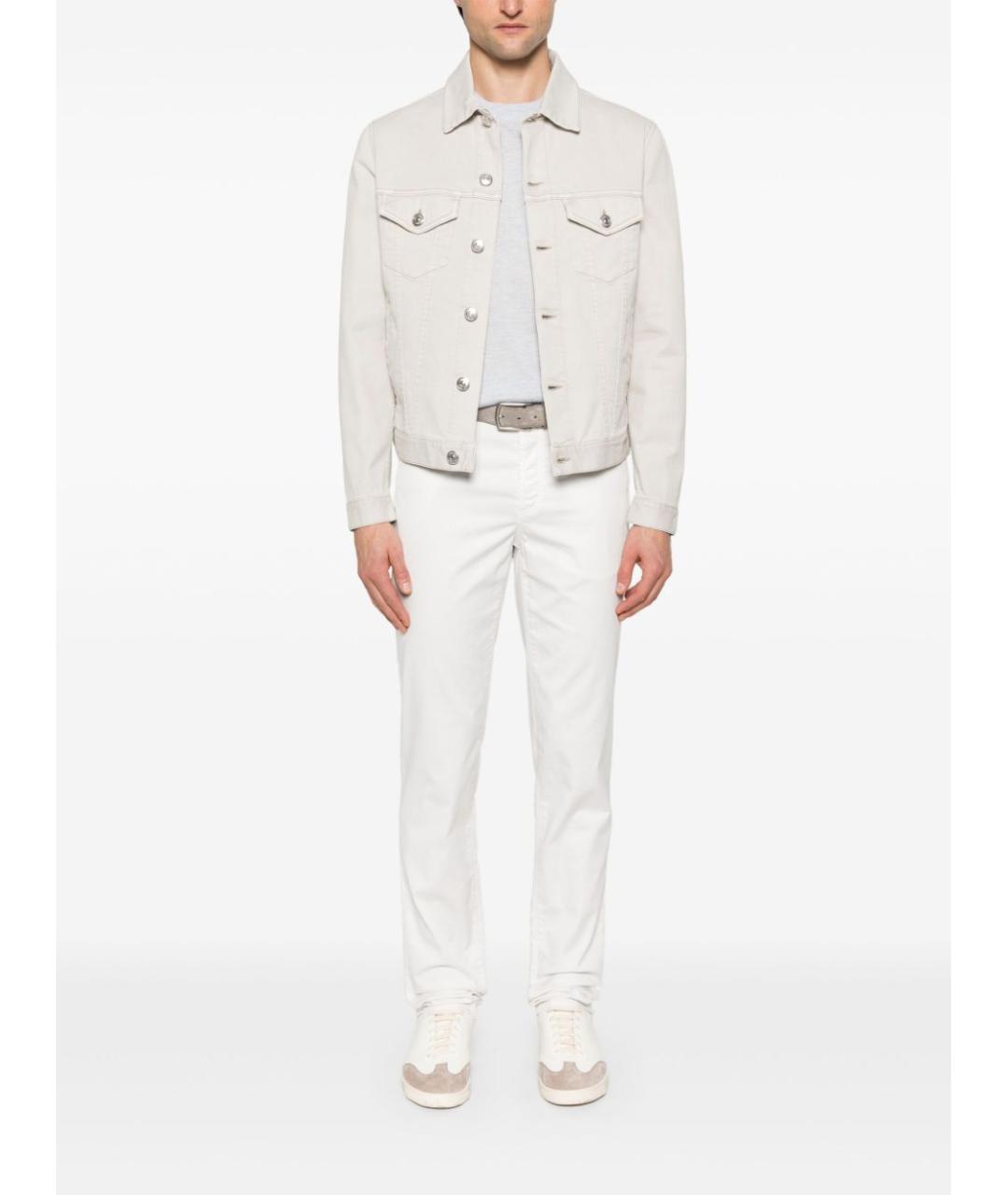 BRUNELLO CUCINELLI Бежевая куртка, фото 4