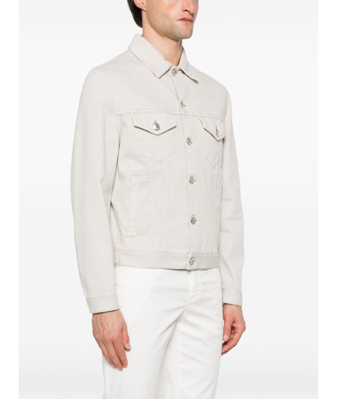 BRUNELLO CUCINELLI Бежевая куртка, фото 2