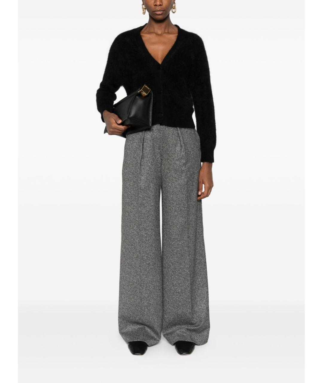 Tabaroni Cashmere Черный кашемировый кардиган, фото 2