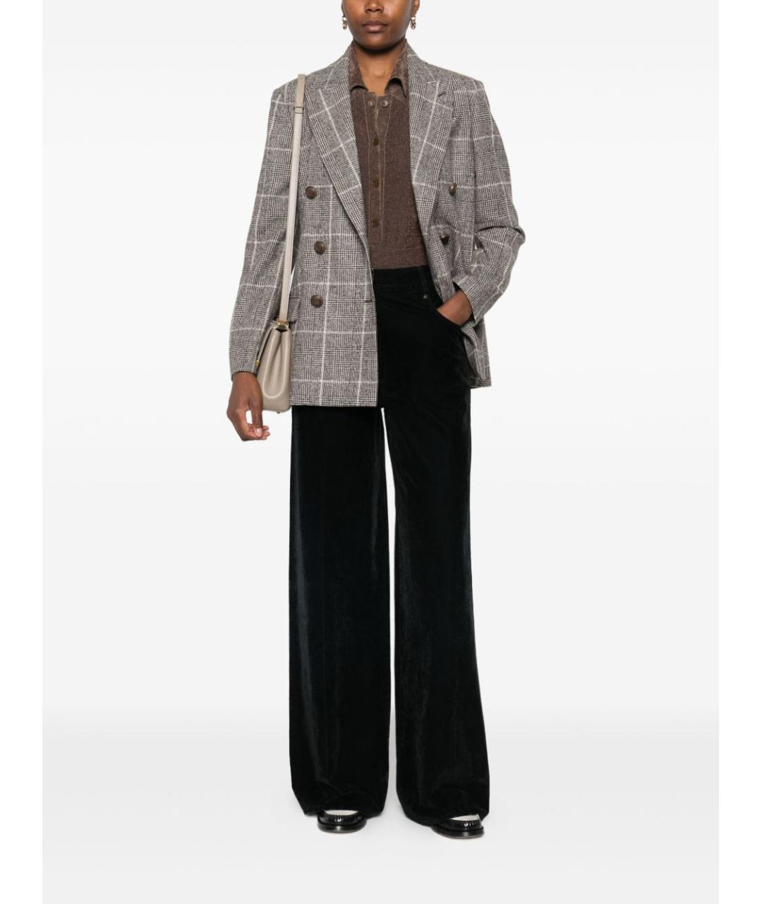 BRUNELLO CUCINELLI Мульти шерстяной жакет/пиджак, фото 3