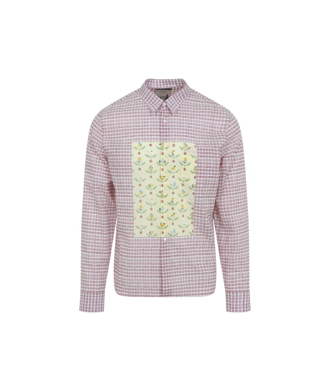 PRADA Мульти хлопковая кэжуал рубашка, фото 1