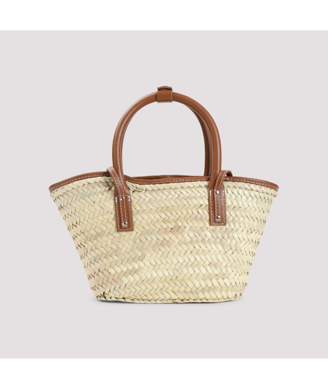 JACQUEMUS Бежевая сумка тоут, фото 4