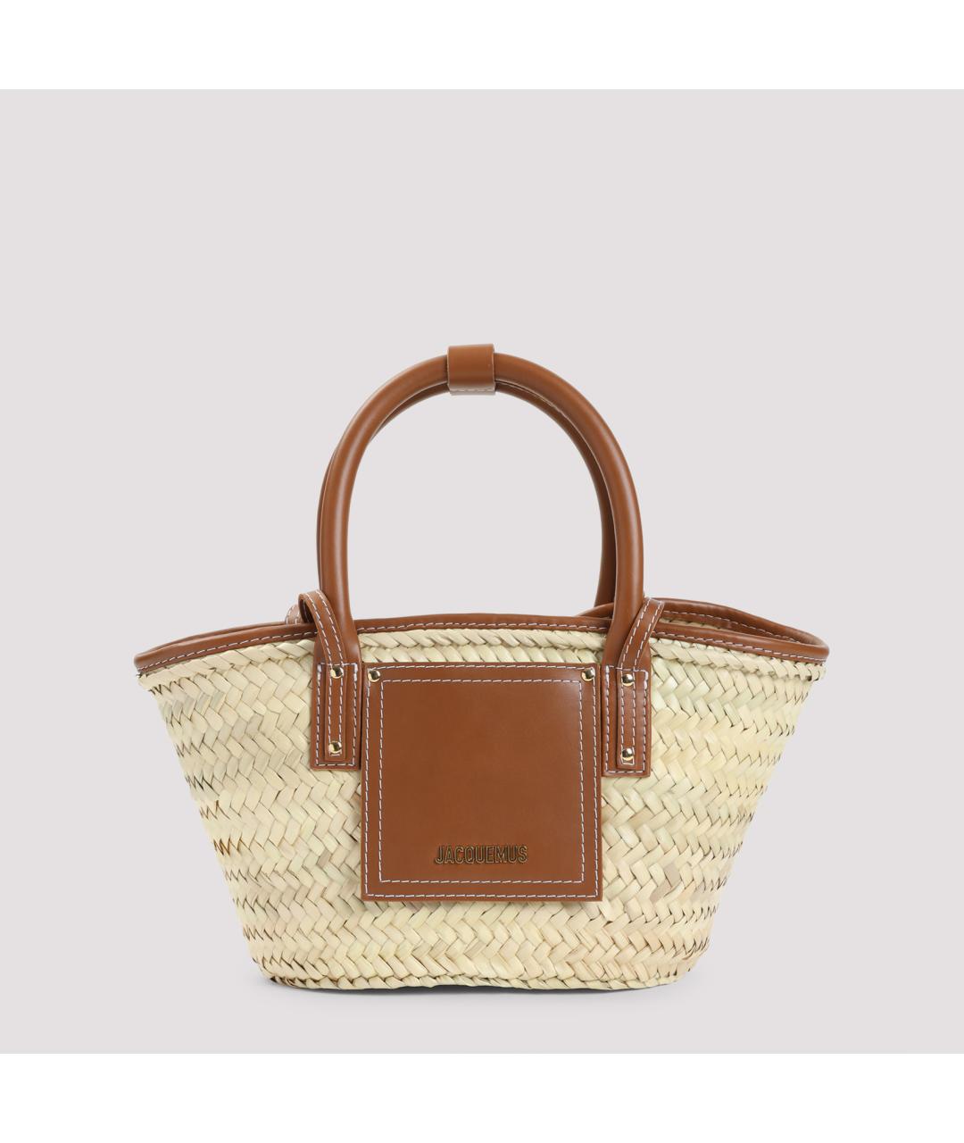 JACQUEMUS Бежевая сумка тоут, фото 2