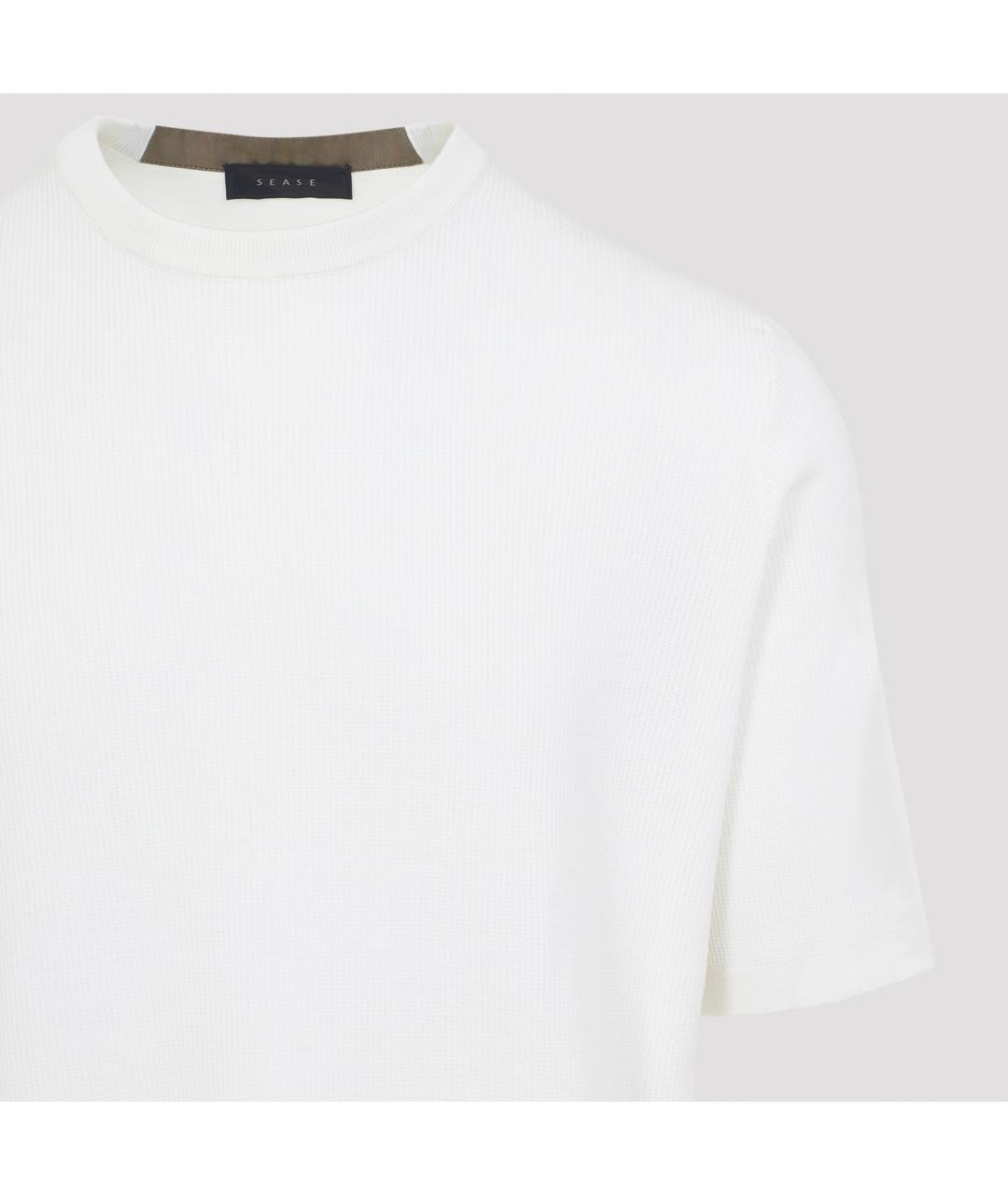 SEASE Белая футболка, фото 5