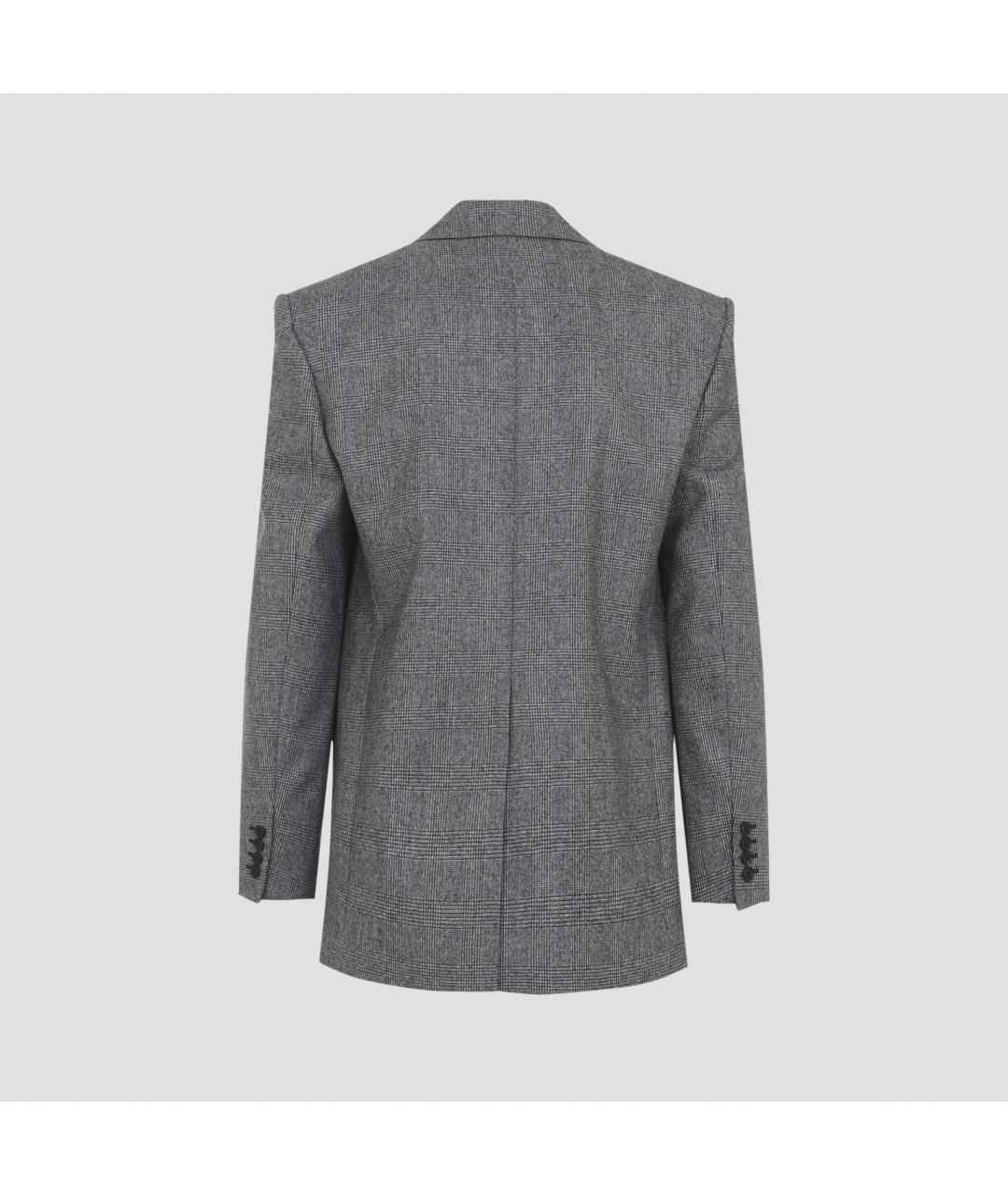 SAINT LAURENT Мульти шерстяной пиджак, фото 4